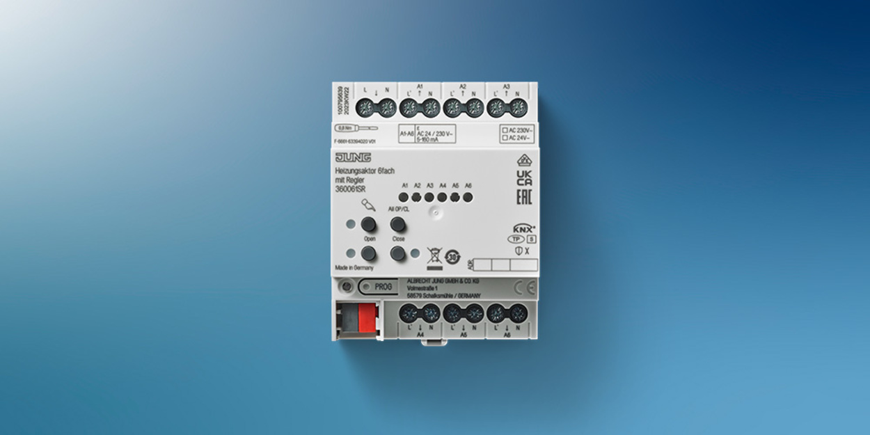 KNX Heizungsaktor 6-fach bei Reinwald Elektrotechnik in Treuchtlingen